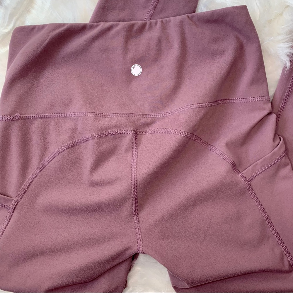 Yogalicious Lux Purple Leggings - Picture 3 of 10